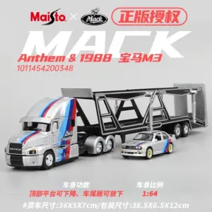 Vivid Yellow 1:64 Die-Cast Semi-Truck Set 9 S1d40a1606a48406991f51fe43845fea9E