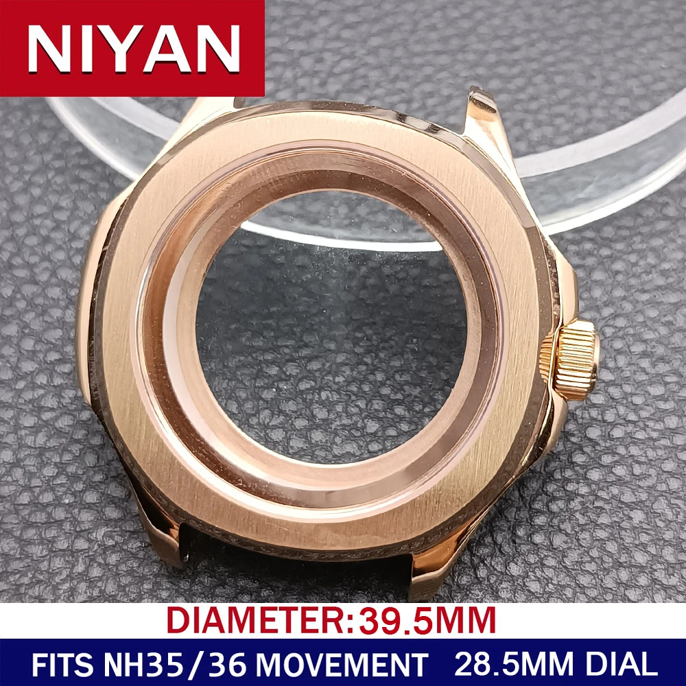 Durable 316L Stainless Steel Watch Case 39.5mm 14 Durable 316L Stainless Steel Watch Case 39.5mm - Image 14