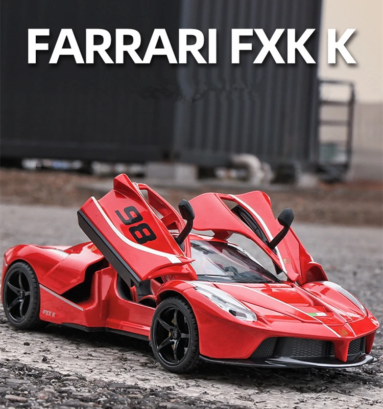 Ferrari LaFerrari FXXK 1:24 Diecast Model 3 Ferrari LaFerrari FXXK 1:24 Diecast Model - Image 3