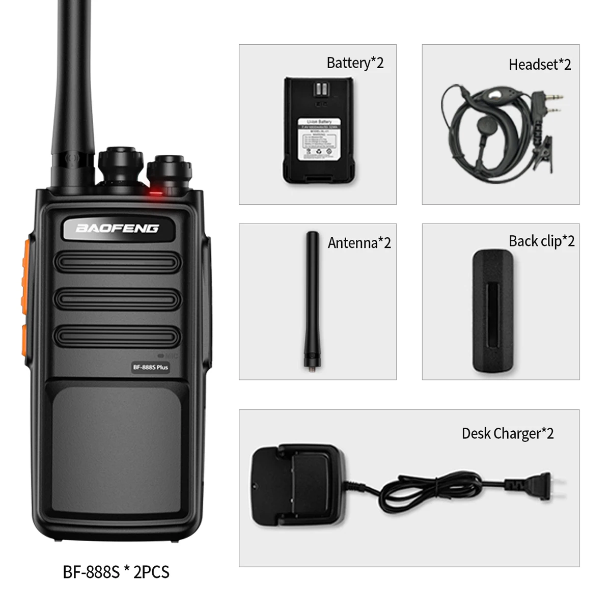 Durable UHF Walkie Talkie Duo 400-470MHz 8 Durable UHF Walkie Talkie Duo 400-470MHz - Image 8