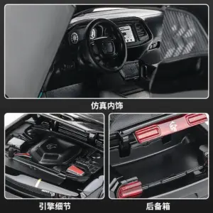 1:32 Dodge Hellcat Scale Model Car 12 S1d92bb5f9e9847fb8d29c6784c3d5d8eV