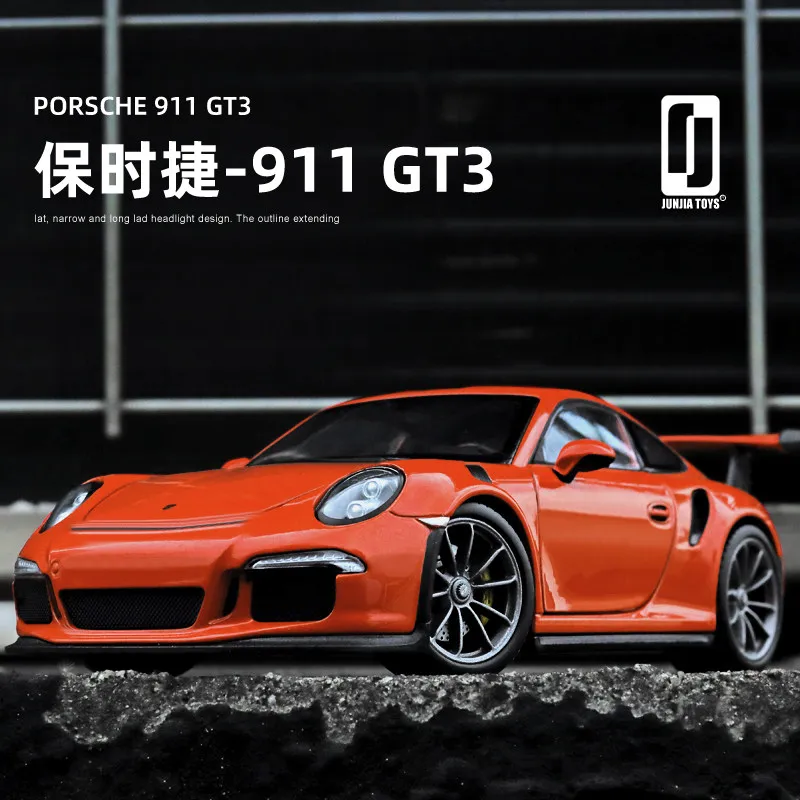 WELLY Porsche 911 GT3 RS 2016 Diecast Model 5 WELLY Porsche 911 GT3 RS 2016 Diecast Model - Image 5