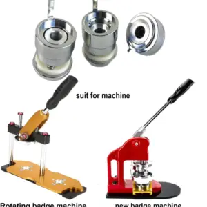 Versatile Metal Badge Mold Kit with Quick-Change System 8 S1deacbb22fdf4b8297e5afcdc8857b45d