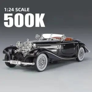 1:24 Mercedes-Benz 500K Vintage Model Car 14 S1e4b1c181e7f4d5e8d80d91a0caea2b9X 2