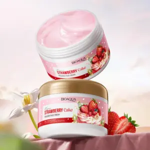 BIOAOUA Strawberry Cake Nourishing Face Cream 100g