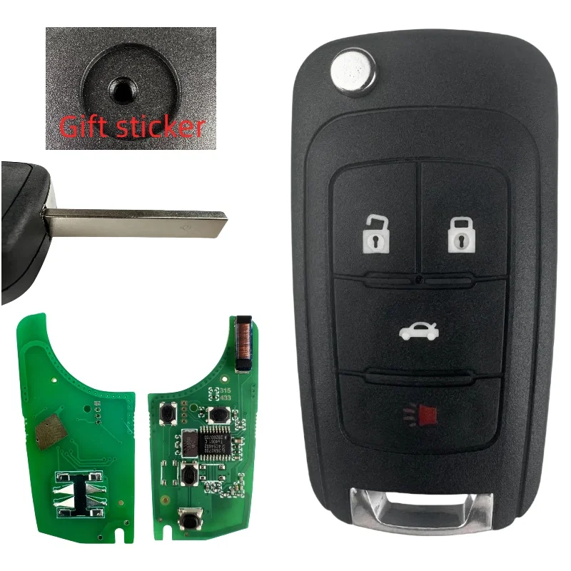 Chevrolet Buick Remote Key Fob Shell 2-5 Buttons 12 Chevrolet Buick Remote Key Fob Shell 2-5 Buttons - Image 12