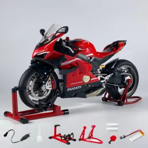 Ducati V4 Diecast Motorcycle Model 1:6/7 Scale 18 S1e83435e65104bf1b2cfe00f40f1ffb72 2