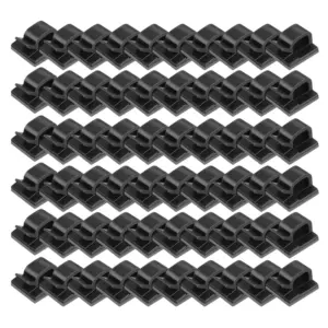 60-Piece Mini Outdoor Cable Clips Set 14 S1ebb5185c28049e9aabd092451a13a11i