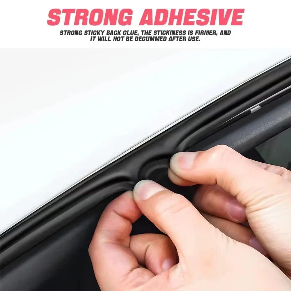 Premium Car Rubber Seal Weatherstrip for Doors 4 Premium Car Rubber Seal Weatherstrip for Doors - Image 4