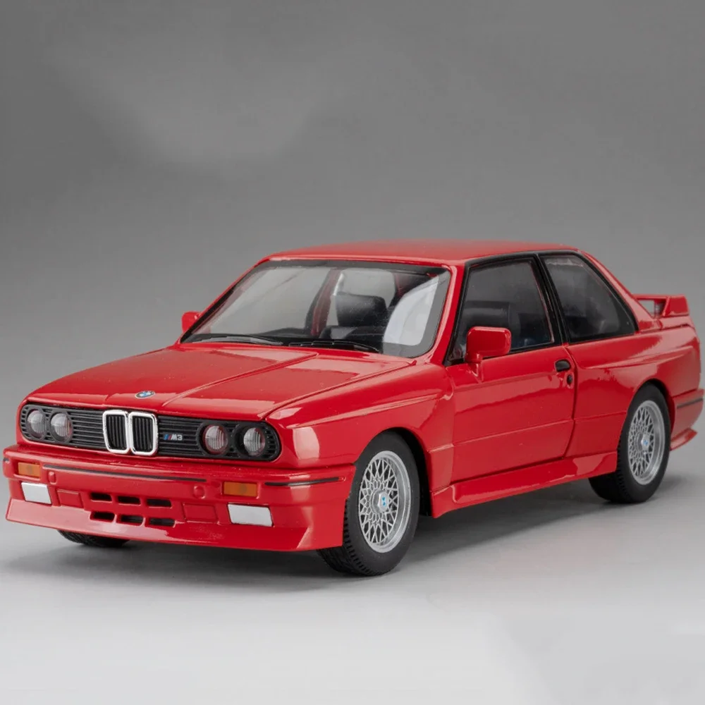 Red BMW E30 M3 Diecast Model 1:24 Scale 7 Red BMW E30 M3 Diecast Model 1:24 Scale - Image 7