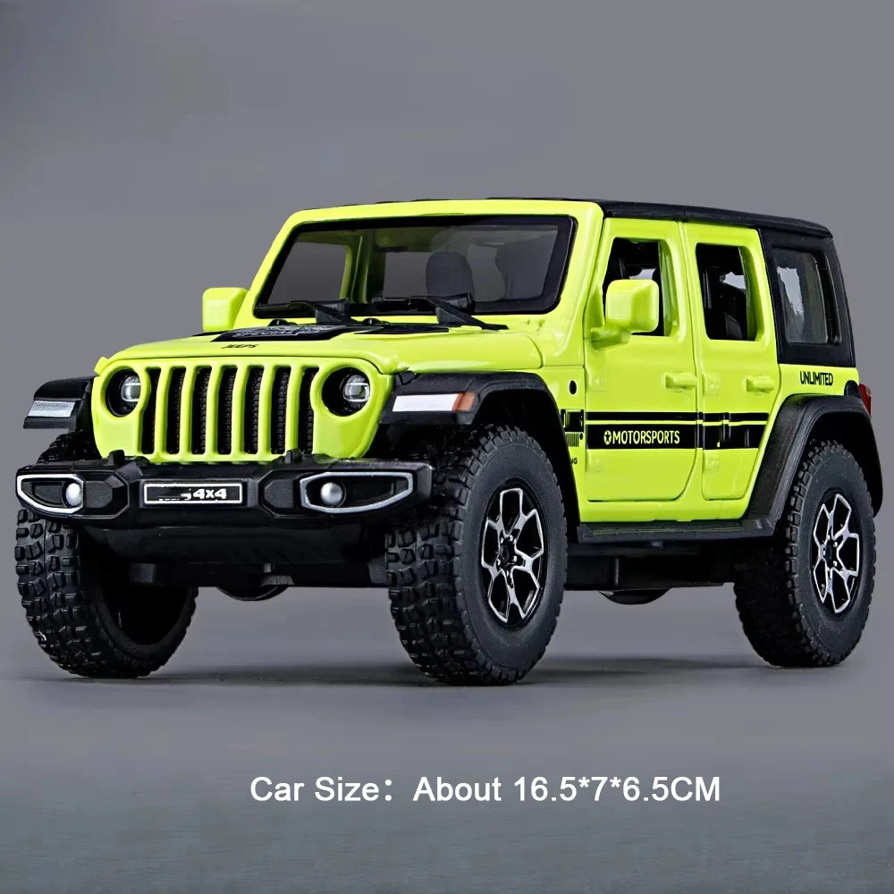 1:32 Diecast Jeep Wrangler Rubicon Model 9 1:32 Diecast Jeep Wrangler Rubicon Model - Image 9