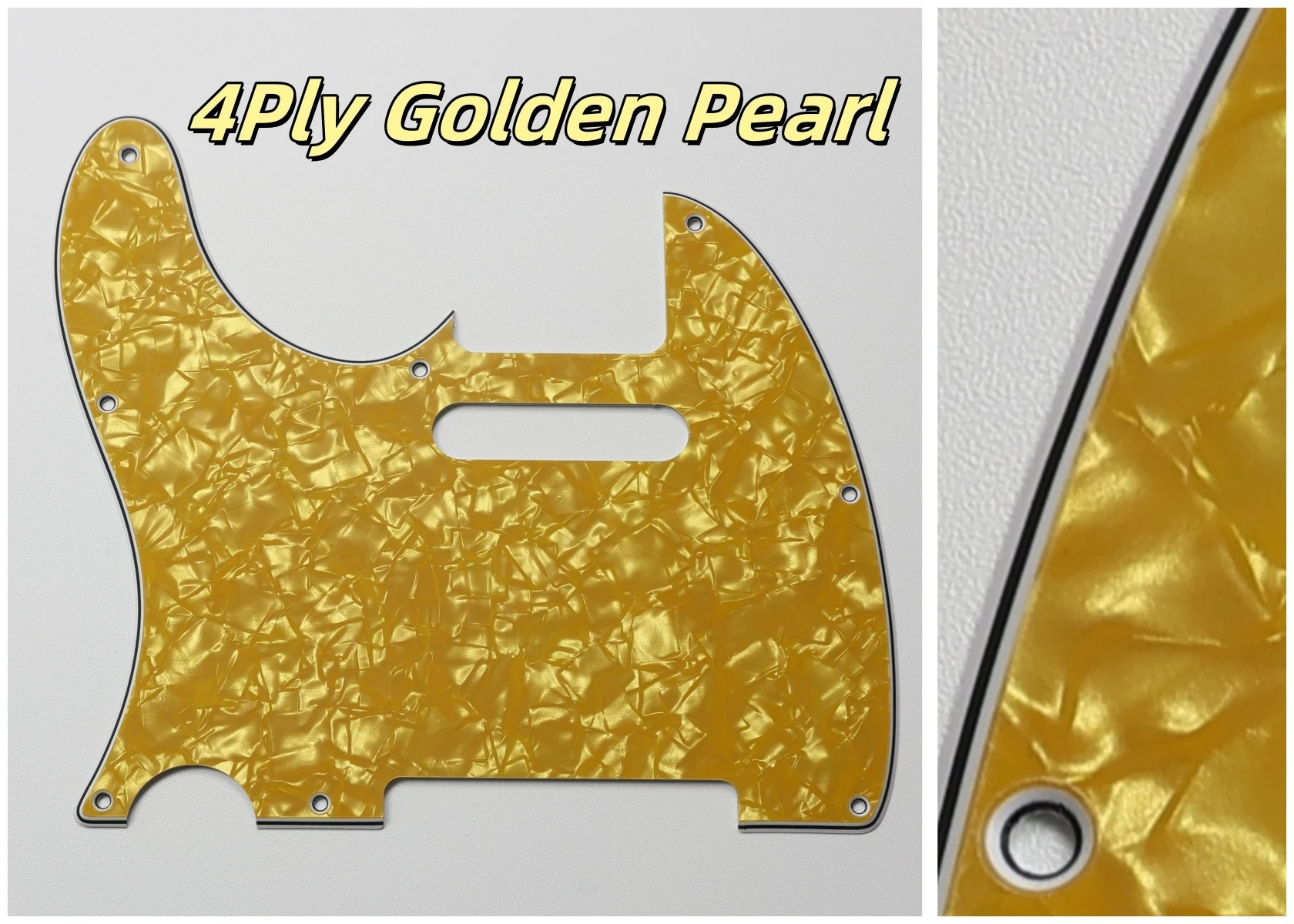 Left-Handed Telecaster Pickguard 3-Ply/4-Ply Options 29 Left-Handed Telecaster Pickguard 3-Ply/4-Ply Options - Image 29