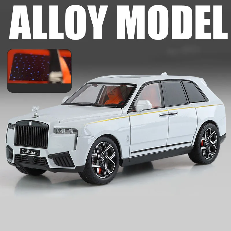 1/24 Rolls Royce Cullinan SUV Model Toys 8 1/24 Rolls Royce Cullinan SUV Model Toys - Image 8