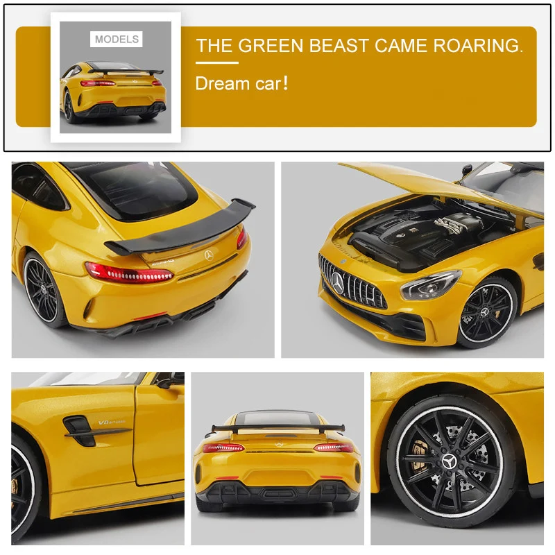 Mercedes-Benz AMG GTR 1:24 Scale Model 3 Mercedes-Benz AMG GTR 1:24 Scale Model - Image 3