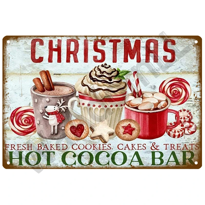 Retro Diner Tin Sign 20 x 30 cm Decor 5 Retro Diner Tin Sign 20 x 30 cm Decor - Image 5