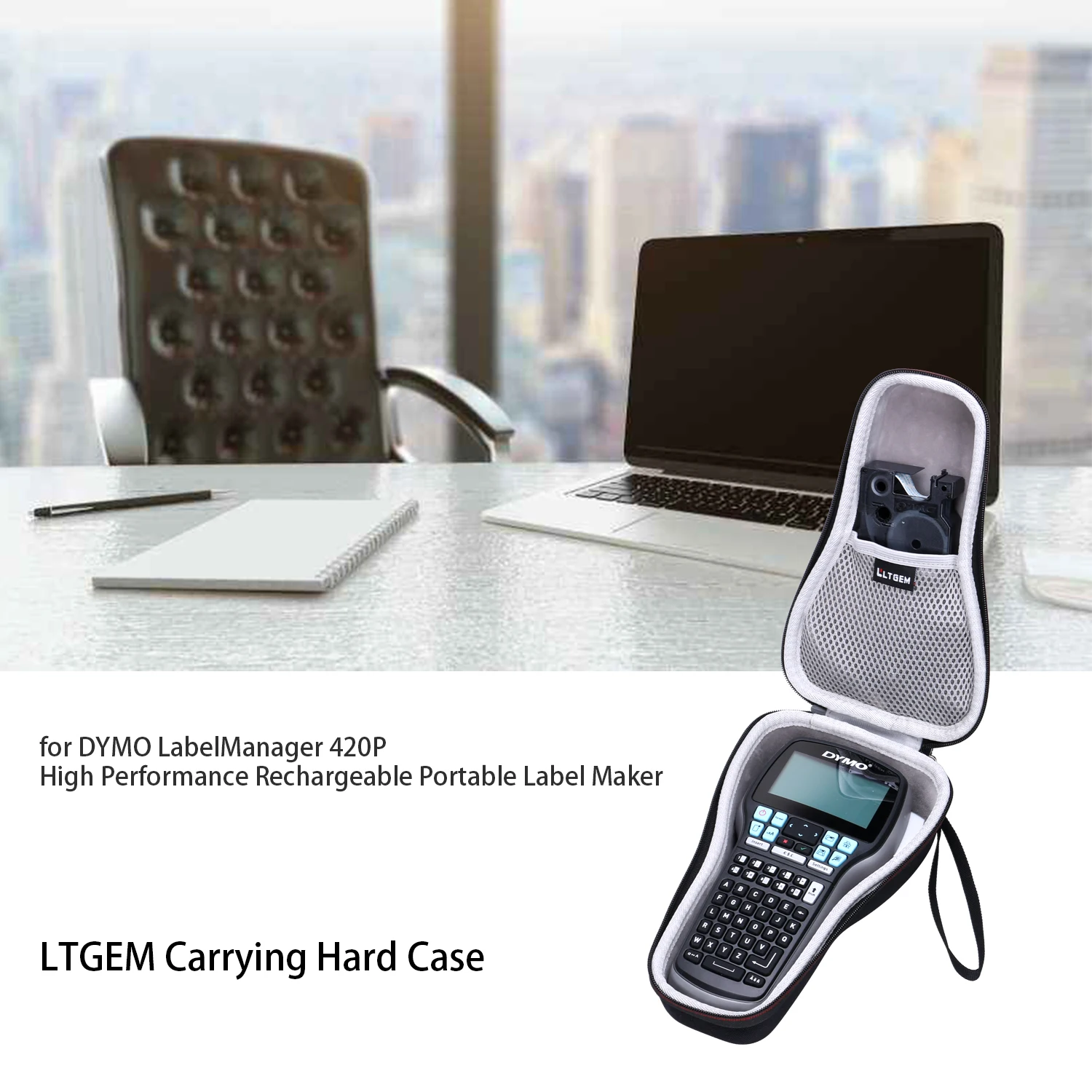 DYMO LabelManager 420P Protective EVA Case 4 DYMO LabelManager 420P Protective EVA Case - Image 4