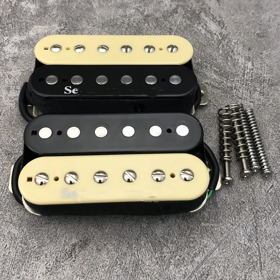 LP Guitar Zebra Humbucker Pickup with Alnico 5 2 LP Guitar Zebra Humbucker Pickup with Alnico 5 - Image 2