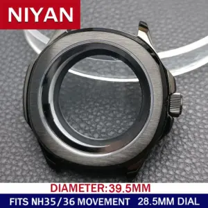 Durable 316L Stainless Steel Watch Case 39.5mm 67 S1f8233903dbe4a109b12f48f73386c655