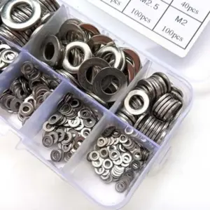 Stainless Steel Washer Set 580 pcs M2-M12 7 S1fd0b30e4da34a04b5ce7c099c053aebI