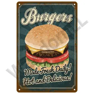 Vintage Metal Pizza Sign for Home Decor 45 S20223924176a473eaf5493ba07c34de8P