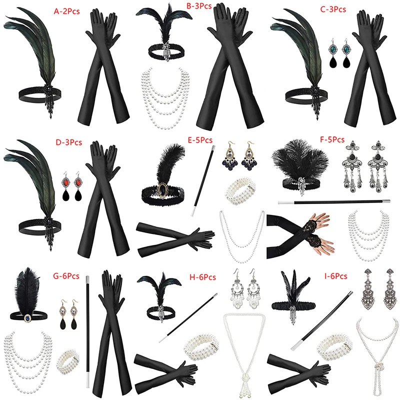 1920s Flapper Accessories Set for Adults 5 1920s Flapper Accessories Set for Adults - Image 5