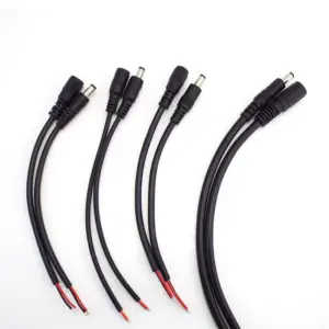 Power Supply Extension Cables Set 18cm for LED and CCTV 11 S207cee69d4de4cd4a5abd367d6091977c