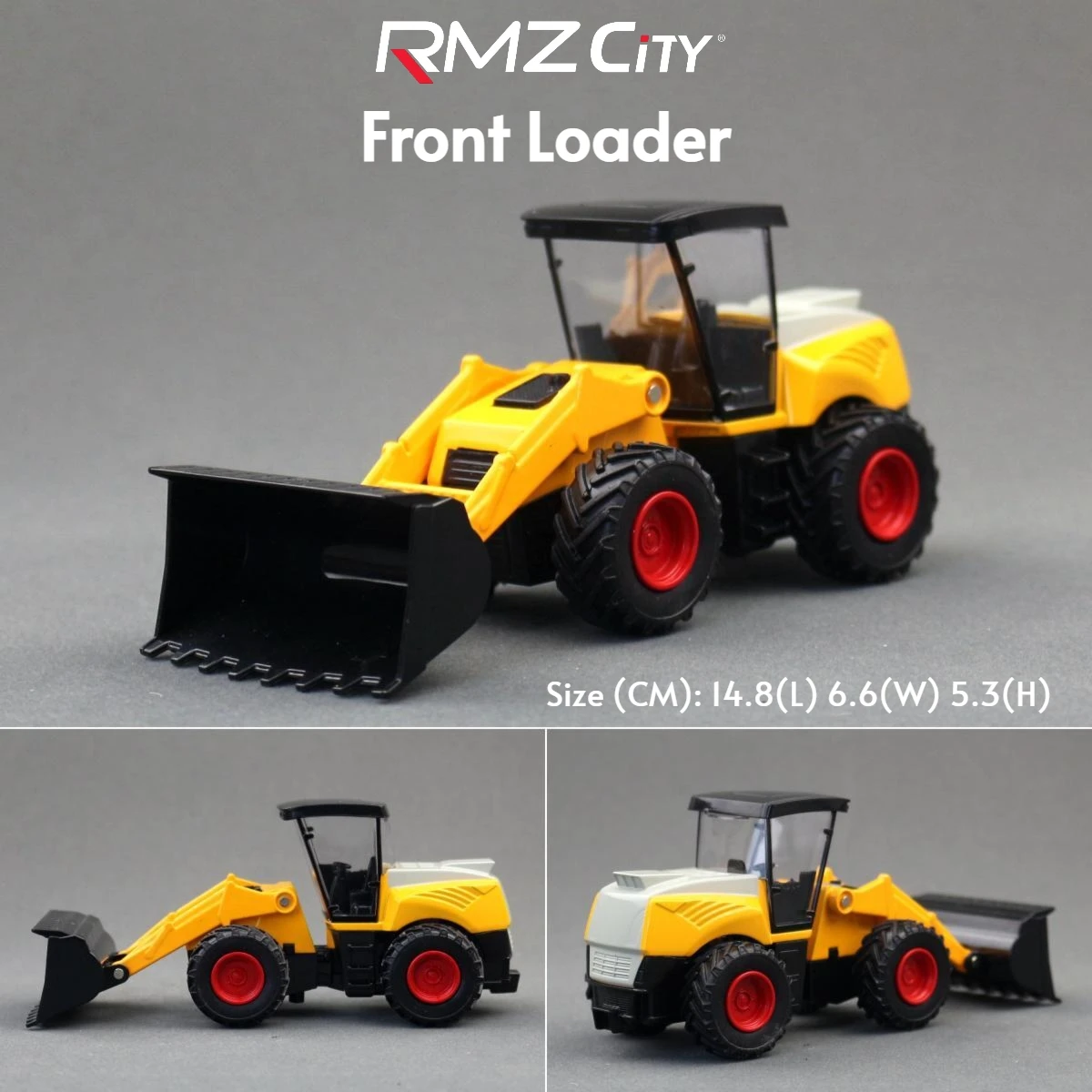 Diecast Construction Front Loader Model 9 Diecast Construction Front Loader Model - Image 9