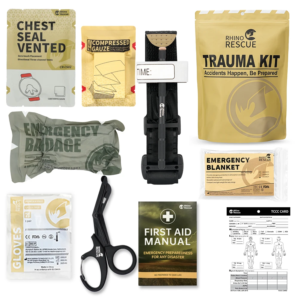 Rhino Rescue Trauma Kit for Emergency Preparedness 10 Rhino Rescue Trauma Kit for Emergency Preparedness - Image 10