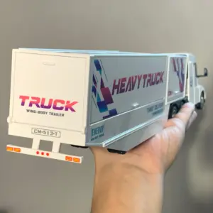 1:32 Scale Diecast Semi-Truck Model 12 S20fbe780cce84f42bc8076414c3ae698w 1