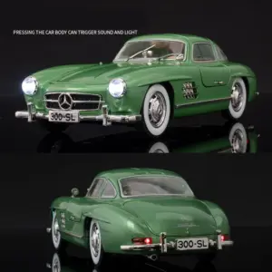 Mercedes-Benz 300SL Diecast Model 1:24 Scale Red 13 S212968764f534a4dbd570dc437efb8b0B