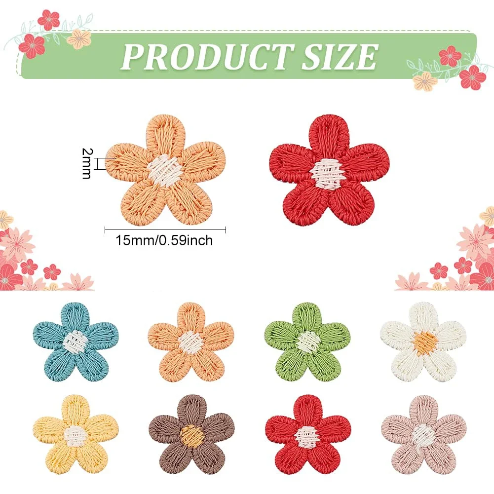 Crochet Flower Patches Set of 1,000 2 Crochet Flower Patches Set of 1,000 - Image 2