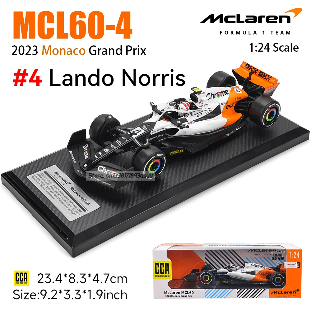 McLaren MCL60 F1 Diecast Model 1:24 Scale 5 McLaren MCL60 F1 Diecast Model 1:24 Scale - Image 5