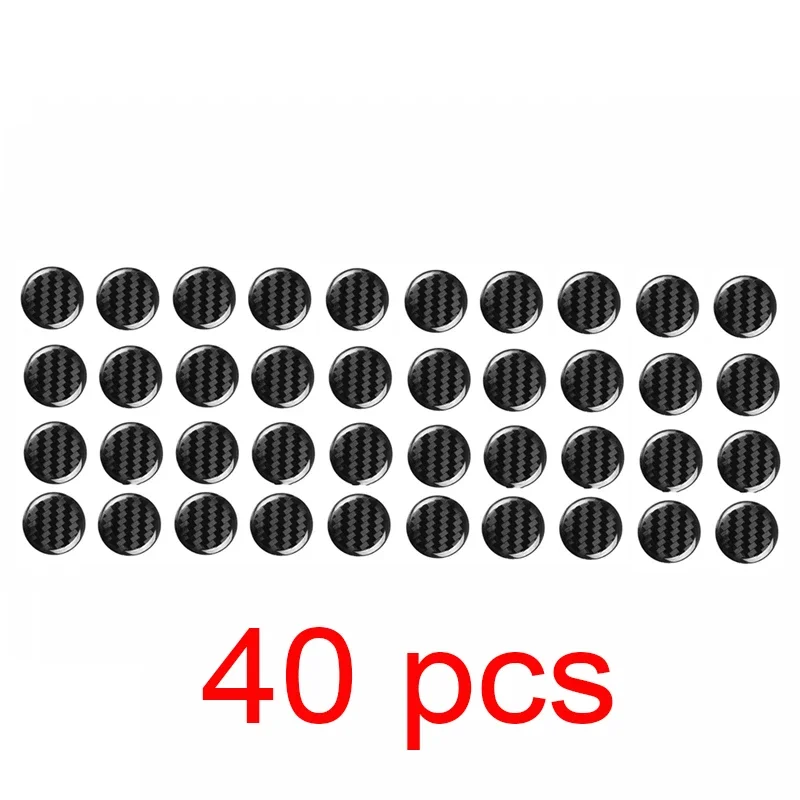 20mm Car Door Keyhole Cover Stickers Set 8 20mm Car Door Keyhole Cover Stickers Set - Image 8