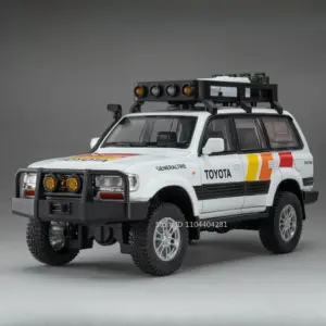 1:24 Diecast Land Cruiser Model with Lights 19 S22378f73e11140d784e84bfac9490943v