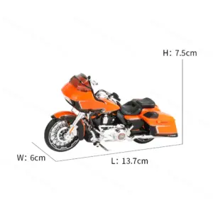 1:18 Scale Die-Cast Motorcycle Model in Blue or Orange 9 S225e538a6b3844f2b1665885c784af0fk