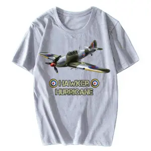 Vintage Military Hawker Hurricane T-Shirt for Men 13 S22732350f2d64cd988422ca82edf3c750