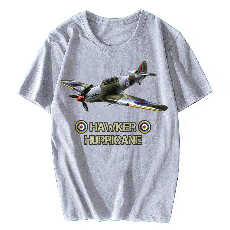 Vintage Military Hawker Hurricane T-Shirt for Men 4 Vintage Military Hawker Hurricane T-Shirt for Men - Image 4