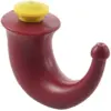 Burgundy Yoga Nasal Neti Pot with 200ml Capacity