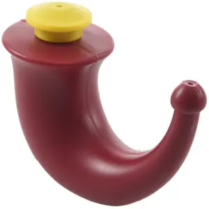 Burgundy Yoga Nasal Neti Pot with 200ml Capacity
