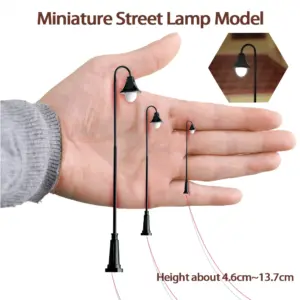 Miniature Street Lamps for HO Scale Layouts