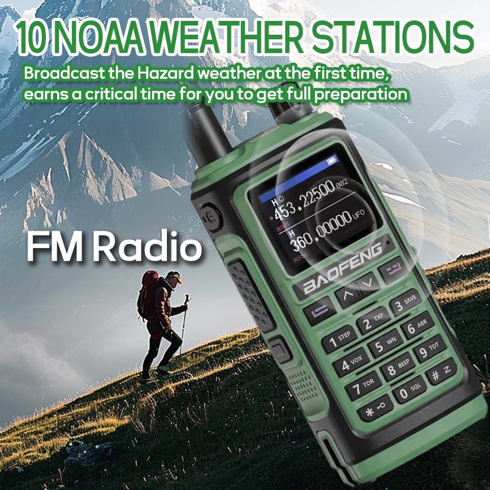 Baofeng UV-17 Pro Max Walkie-Talkie 5-10Km Range 6 Baofeng UV-17 Pro Max Walkie-Talkie 5-10Km Range - Image 6