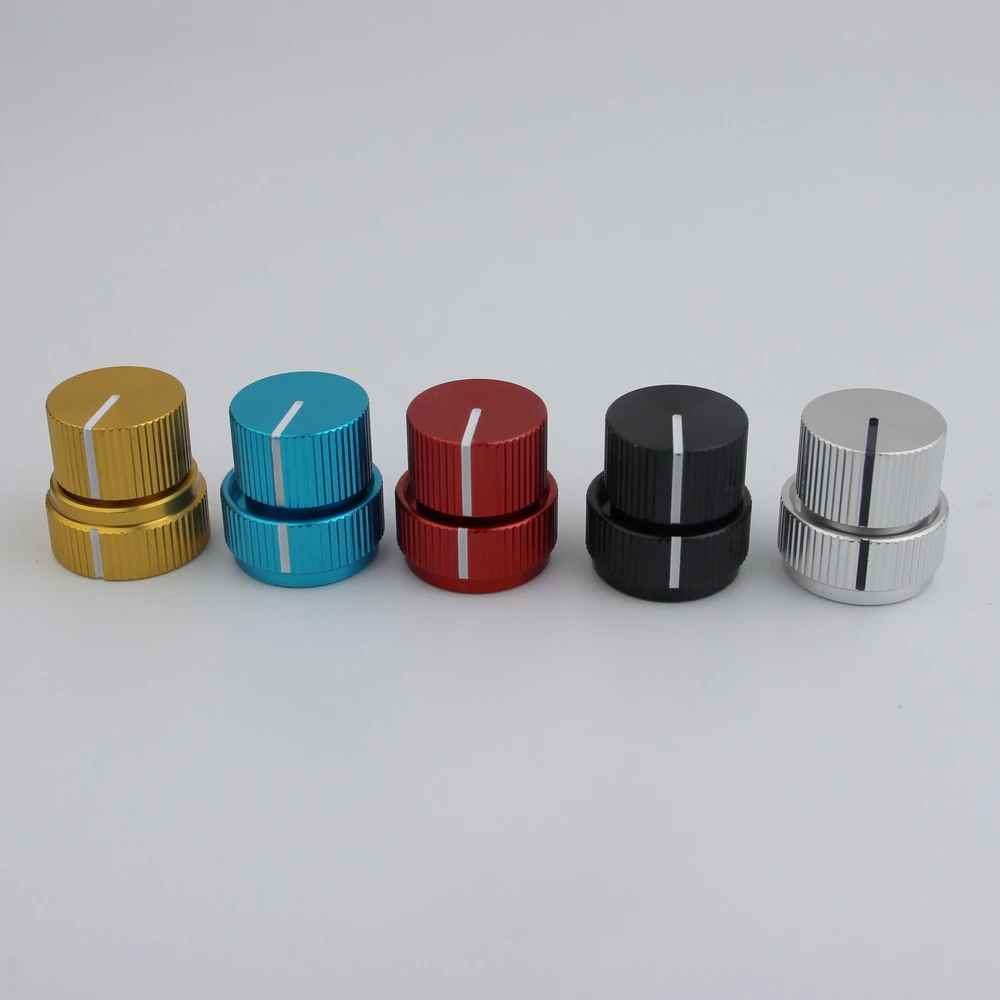 Vibrant Metal Dual Concentric Control Knob for Bass Guitars 2 Vibrant Metal Dual Concentric Control Knob for Bass Guitars - Image 2