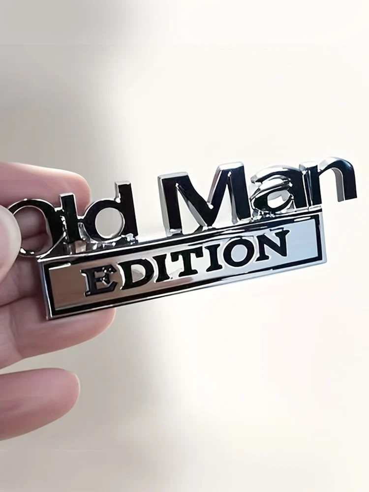 Old Man Edition Car Badge Badge 7 Old Man Edition Car Badge Badge - Image 7