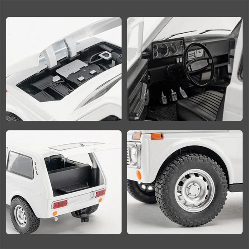 1:20 LADA NIVA Classic Diecast Model 4 1:20 LADA NIVA Classic Diecast Model - Image 4
