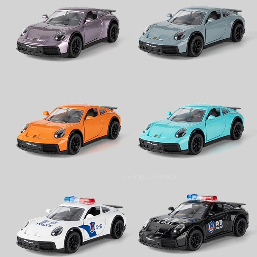 Purple Diecast Sports Car Model 13.2cm 3 Purple Diecast Sports Car Model 13.2cm - Image 3