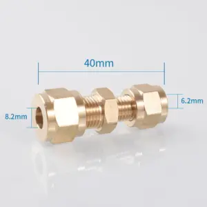 Brass Compression Union Fitting 6-42mm 17 S24170c6839394bec840d8f1978ad6344X