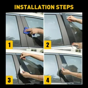 Volkswagen Polo MK6 2019-2024 Pillar Post Covers Set 10 S244027dc4d794ee4bb67f67e0524bf21q 1