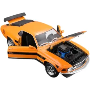 Vibrant Orange 1:18 Ford Mustang Mach 1 Model 12 S247db8f293db4f0a8f5621a3de6b57f8J