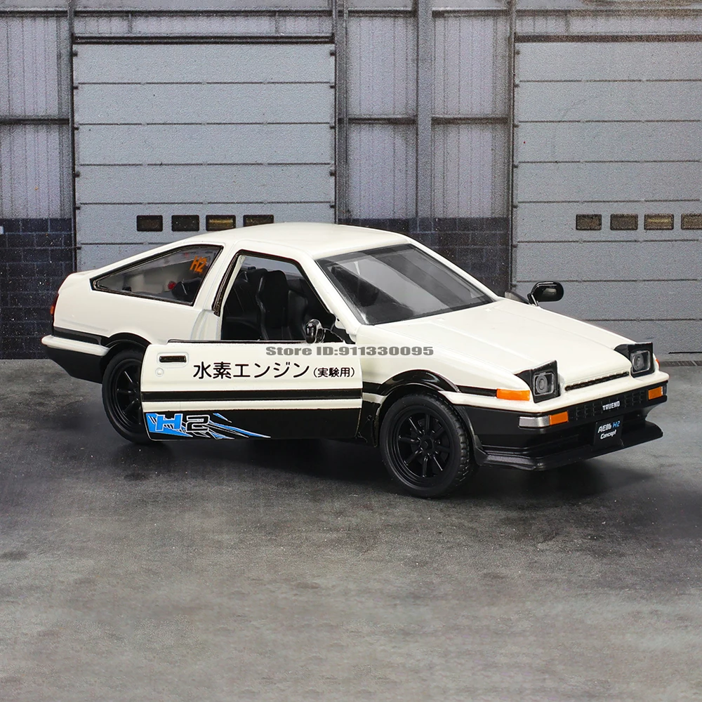 Diecast Toyota AE86 Model Replica 1:36-1:47 2 Diecast Toyota AE86 Model Replica 1:36-1:47 - Image 2