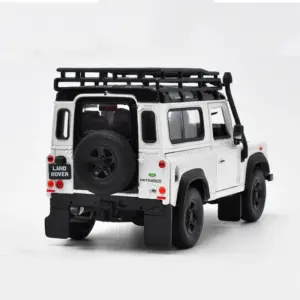 White Land Rover Defender Model 1:24 Scale 14 S24d69b9b374344c985ecbc3c166dd6cdc